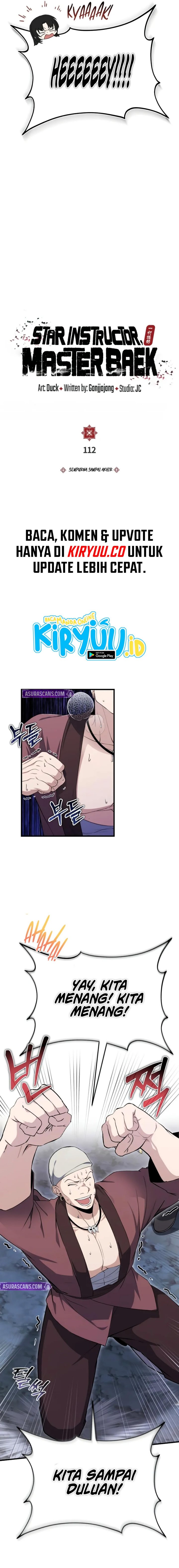 Number One Star Instructor Master Baek Chapter 112 Gambar 8