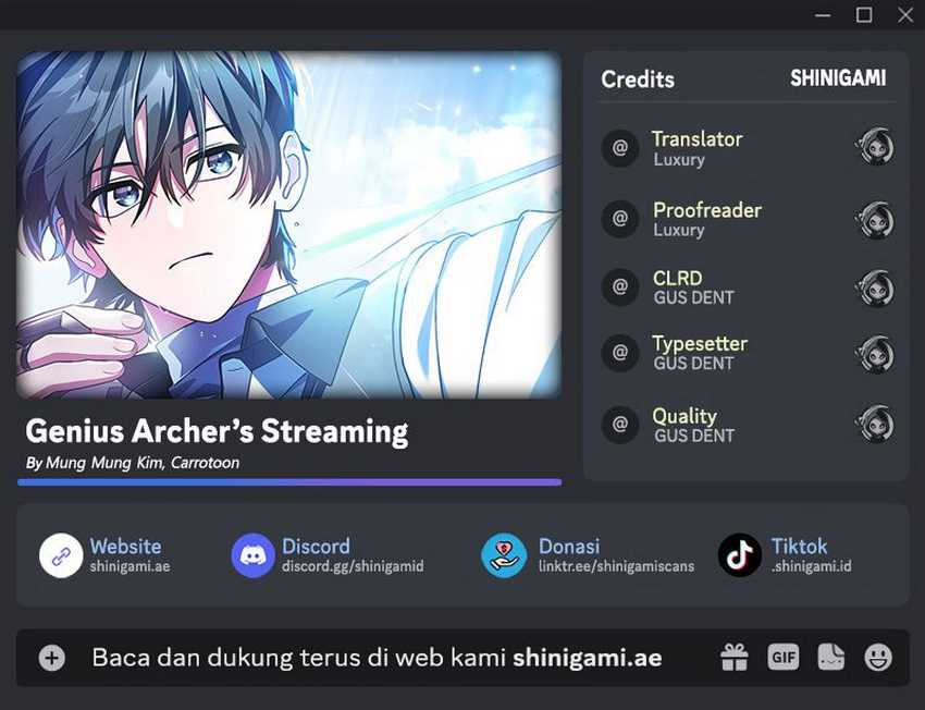 Baca Komik Genius Archer’s Streaming Chapter 51 Gambar 1