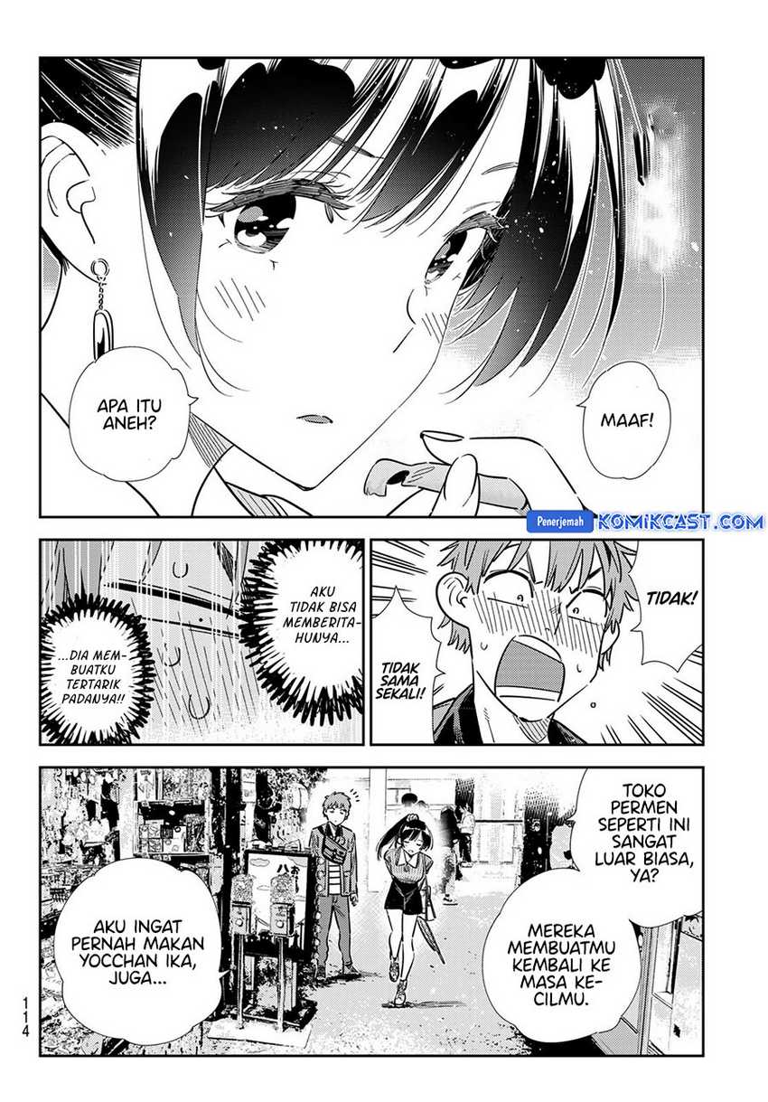 Kanojo Okarishimasu Chapter 357 Gambar 17