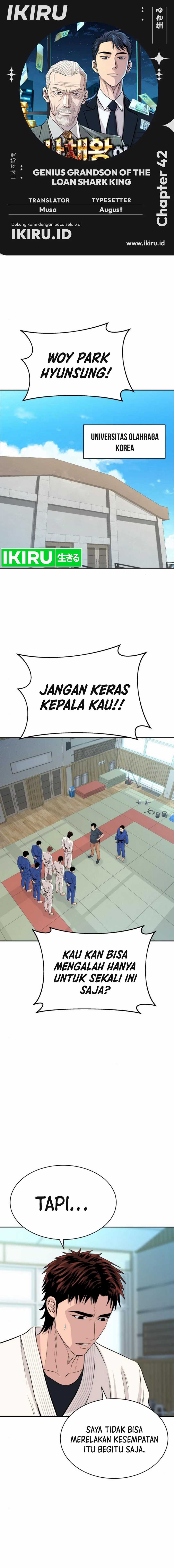 Baca Komik Genius Grandson of the Loan Shark King Chapter 42 Gambar 1