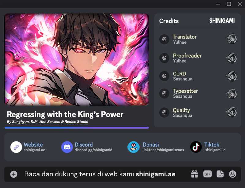 Baca Komik Regressing With The King’s Power Chapter 80 Gambar 1