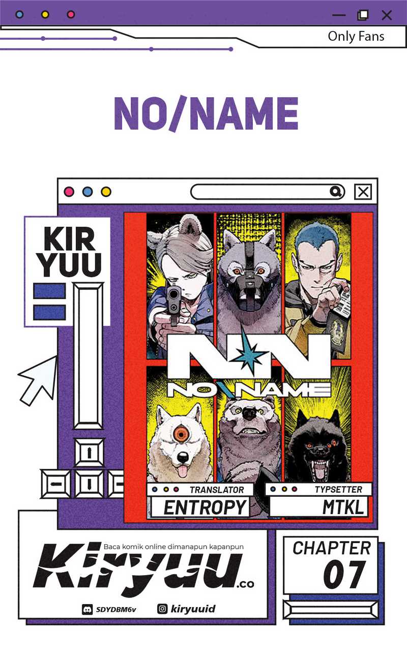 Baca Komik NO＼NAME Chapter 7 Gambar 1