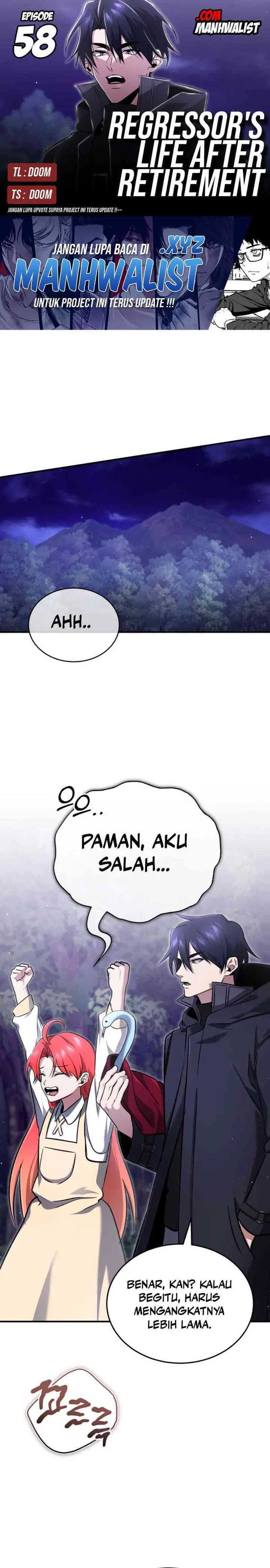 Baca Komik Regressor’s Life After Retirement Chapter 58 Gambar 1