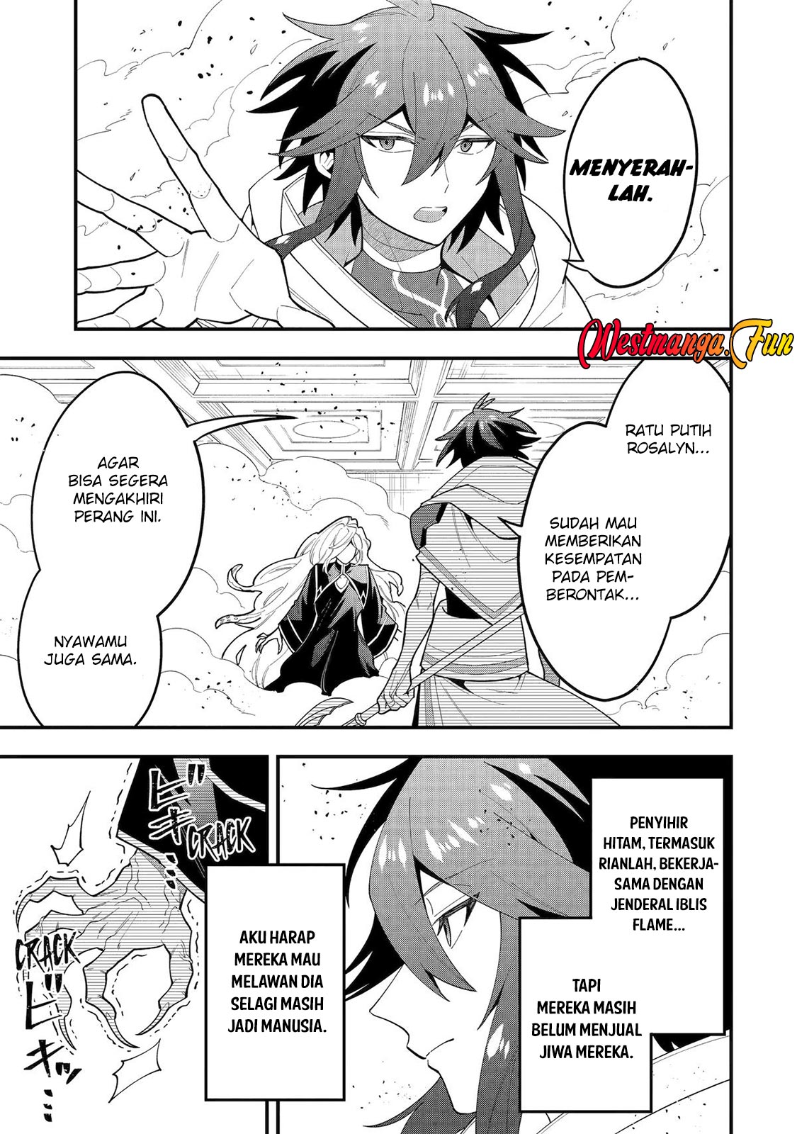 Kouryakuhon o Kushi Suru Saikyou no Mahoutsukai ~”meirei sa sero” to wa Iwa Senai Oreryuu Mao Tobatsu Saizen Ruuto ~ Chapter 66 Gambar 11