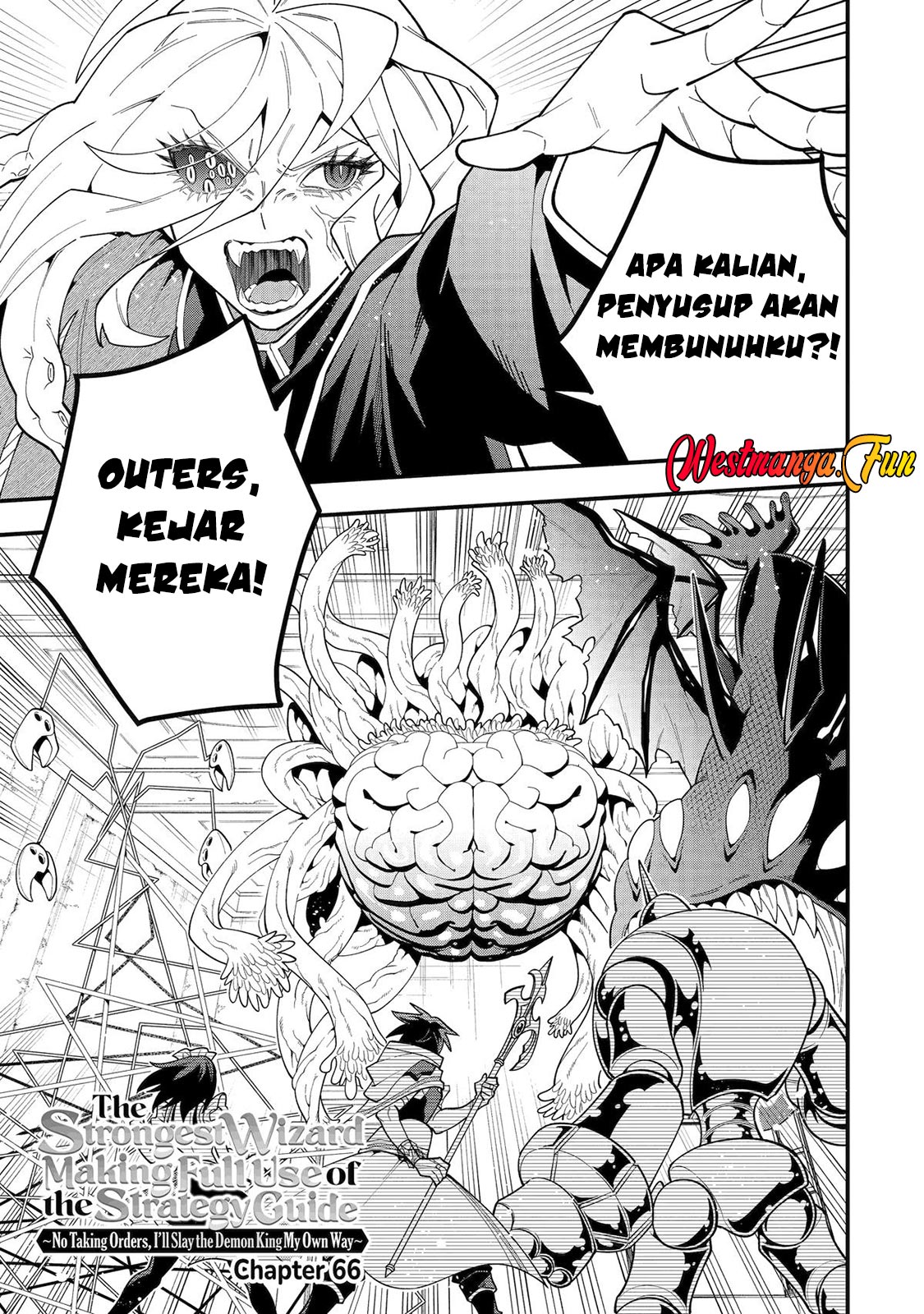 Baca Manga Kouryakuhon o Kushi Suru Saikyou no Mahoutsukai ~”meirei sa sero” to wa Iwa Senai Oreryuu Mao Tobatsu Saizen Ruuto ~ Chapter 66 Gambar 2