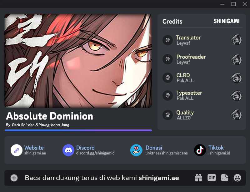 Baca Komik Absolute Dominion Chapter 4 Gambar 1