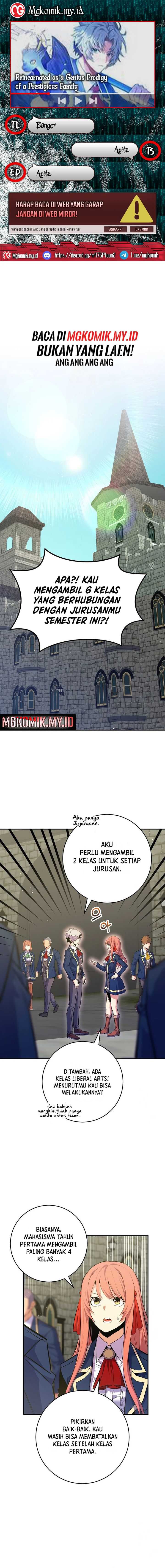 Baca Komik Reincarnated as a Genius Prodigy of a Prestigious Family Chapter 33 Gambar 1