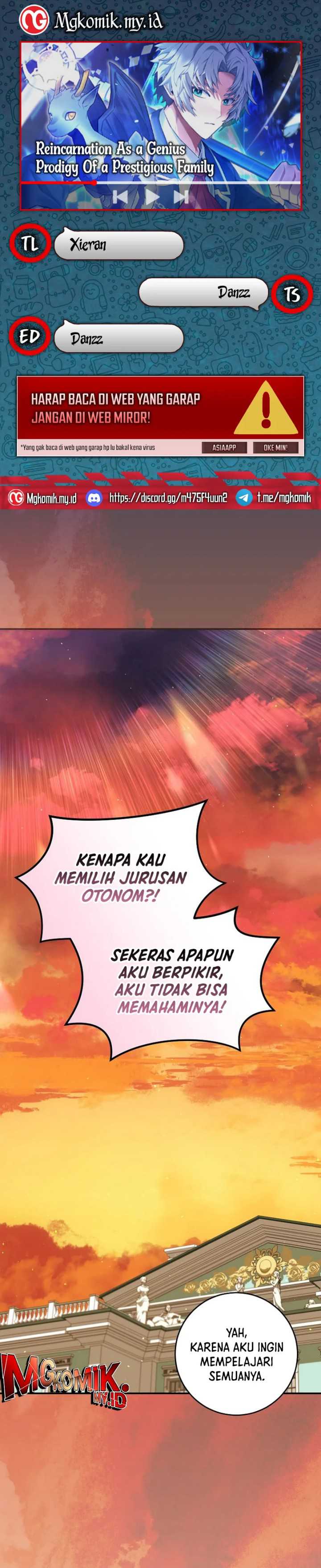 Baca Komik Reincarnated as a Genius Prodigy of a Prestigious Family Chapter 27 Gambar 1