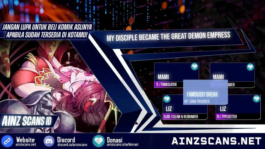 Baca Komik My Disciple Became The Great Demon Empress?! Chapter 40 Gambar 1