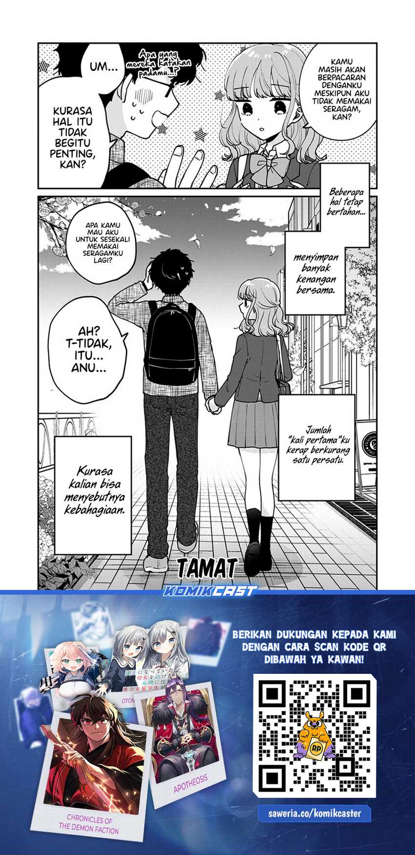 It’s Not Meguro-san’s First Time Chapter 78-END Gambar 17