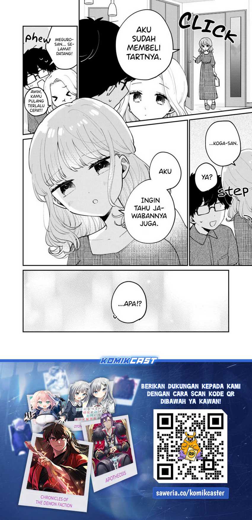 It’s Not Meguro-san’s First Time Chapter 68 Gambar 17