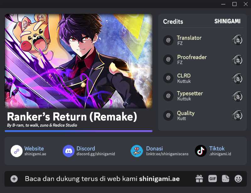 Baca Komik Ranker’s Return (Remake) Chapter 182 Gambar 1
