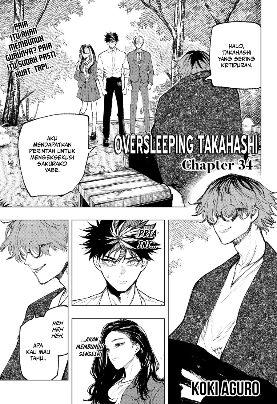 Baca Manga Oversleeping Takahashi Chapter 34 Gambar 2