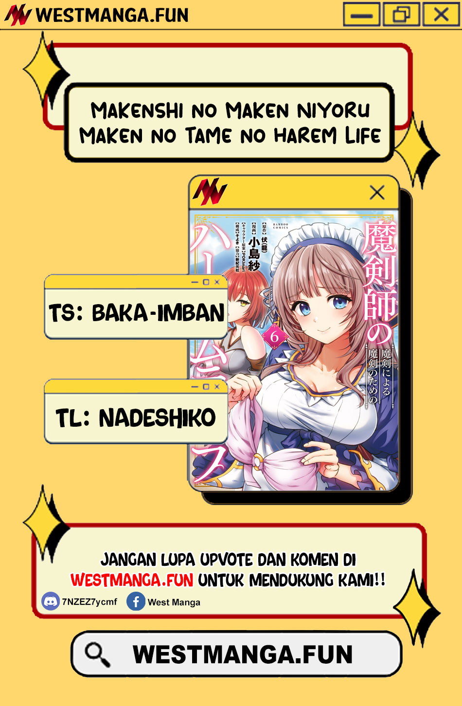 Makenshi no Maken Niyoru Maken no Tame no Harem Life Chapter 28 Gambar 3