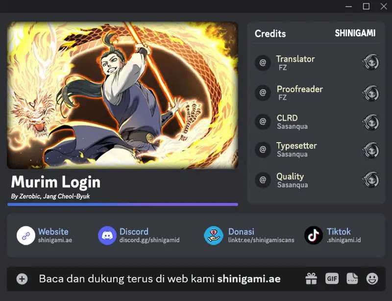 Baca Komik Murim Login Chapter 192 Gambar 1