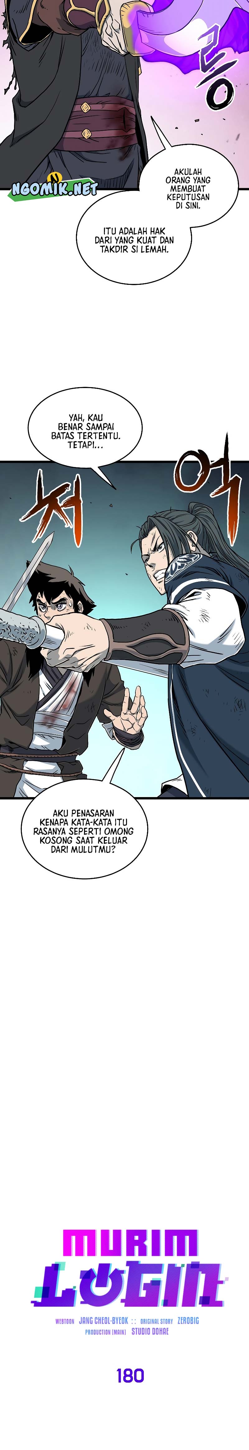 Murim Login Chapter 180 Gambar 18