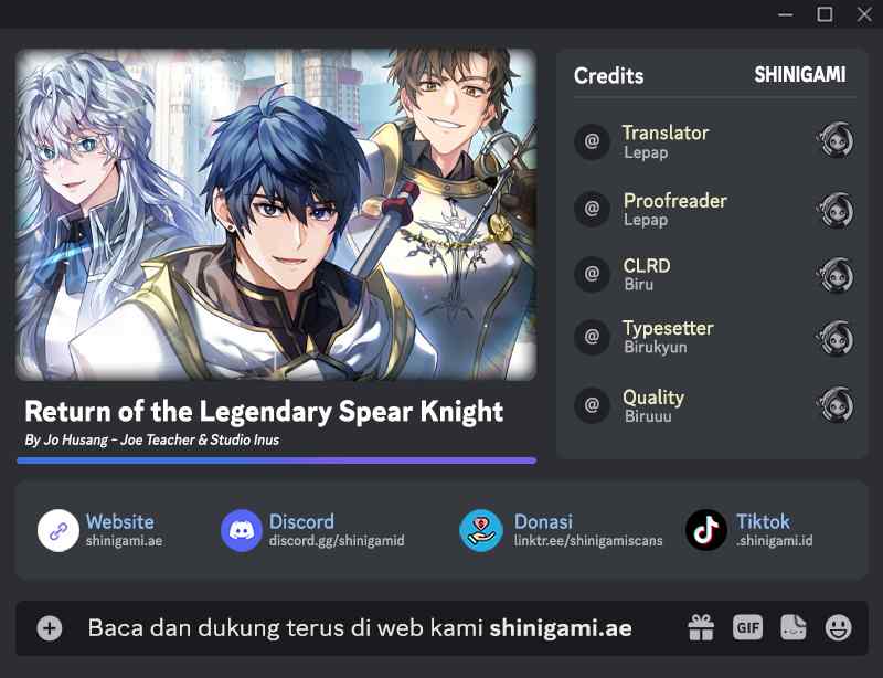 Baca Komik Return of The Greatest Lancer Chapter 130 Gambar 1