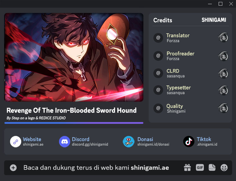 Baca Komik Revenge of the Iron-Blooded Sword Hound Chapter 101 Gambar 1