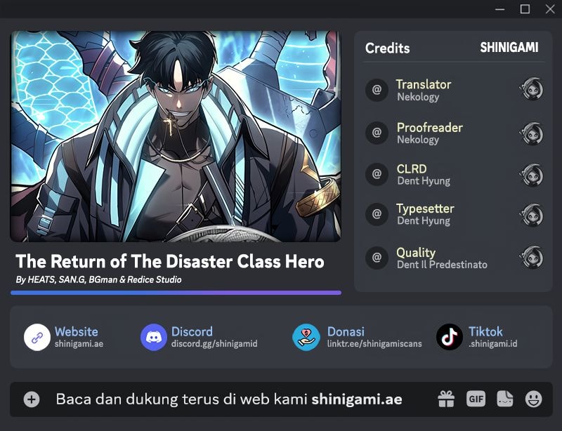 Baca Komik A Disaster-Class Hero Has Returned Chapter 117 Gambar 1