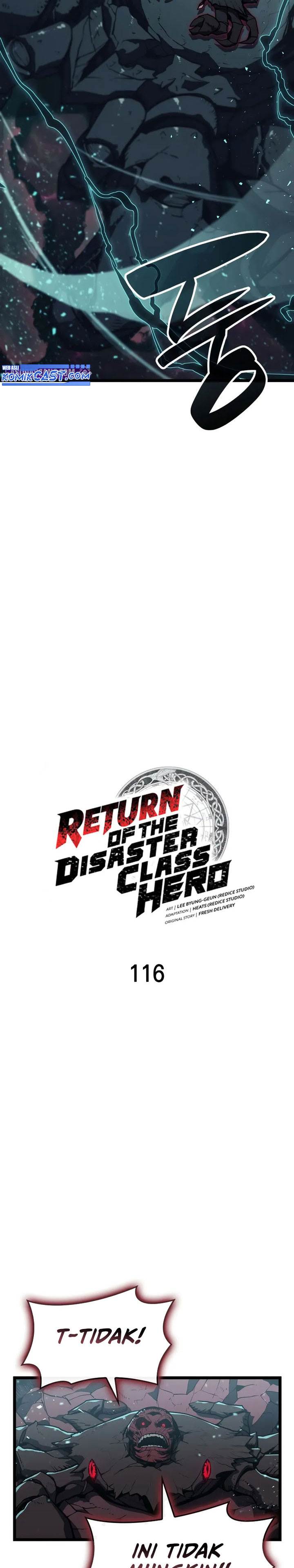 A Disaster-Class Hero Has Returned Chapter 116 Gambar 19