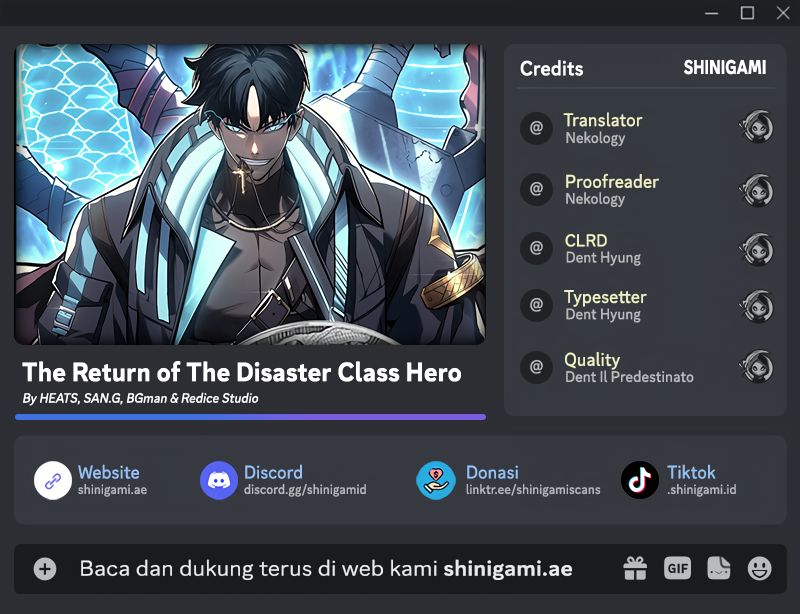 Baca Komik A Disaster-Class Hero Has Returned Chapter 114 Gambar 1