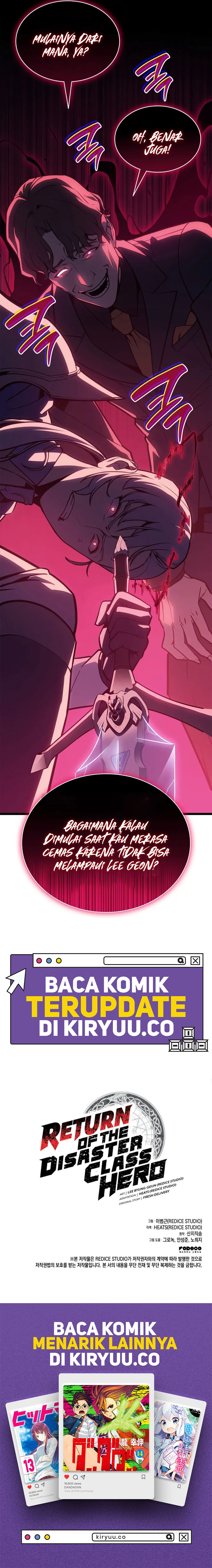 A Disaster-Class Hero Has Returned Chapter 103 Gambar 20