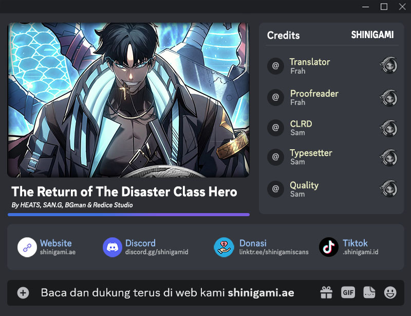 Baca Komik A Disaster-Class Hero Has Returned Chapter 78 Gambar 1