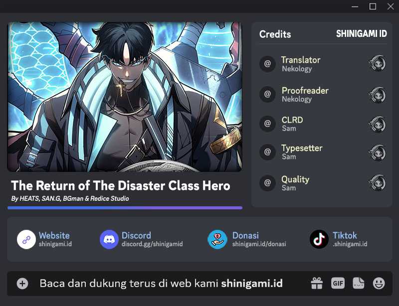 Baca Komik A Disaster-Class Hero Has Returned Chapter 65 Gambar 1