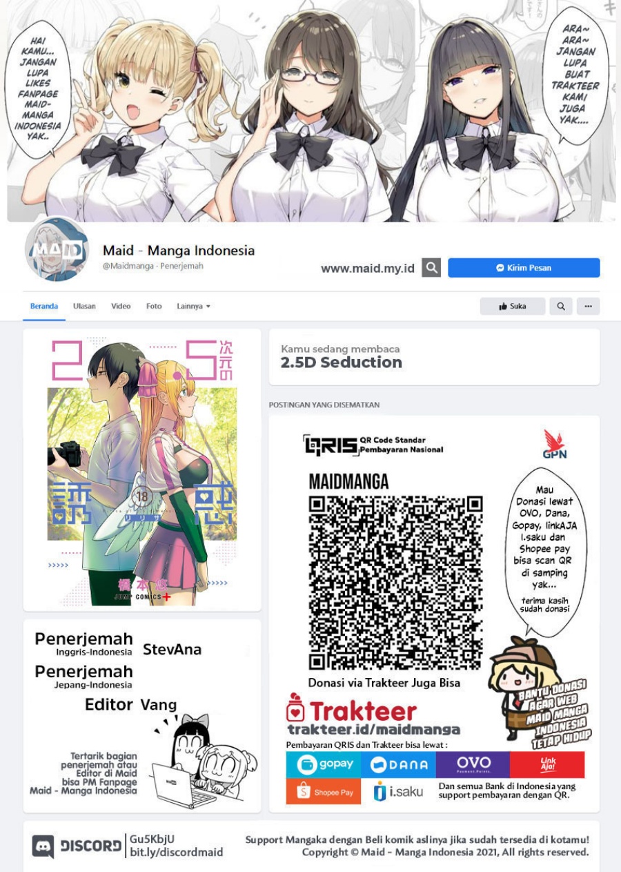 Baca Manga 2.5 Dimensional Seduction Chapter 87 Gambar 2