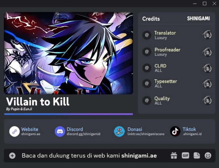 Baca Komik Villain To Kill Chapter 178 Gambar 1