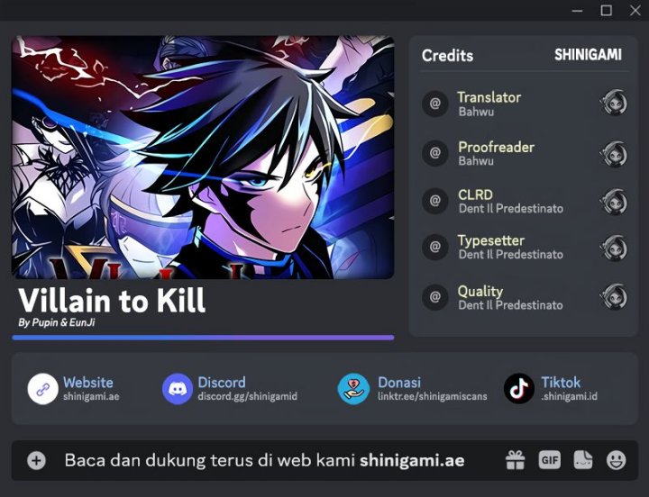 Baca Komik Villain To Kill Chapter 166 Gambar 1