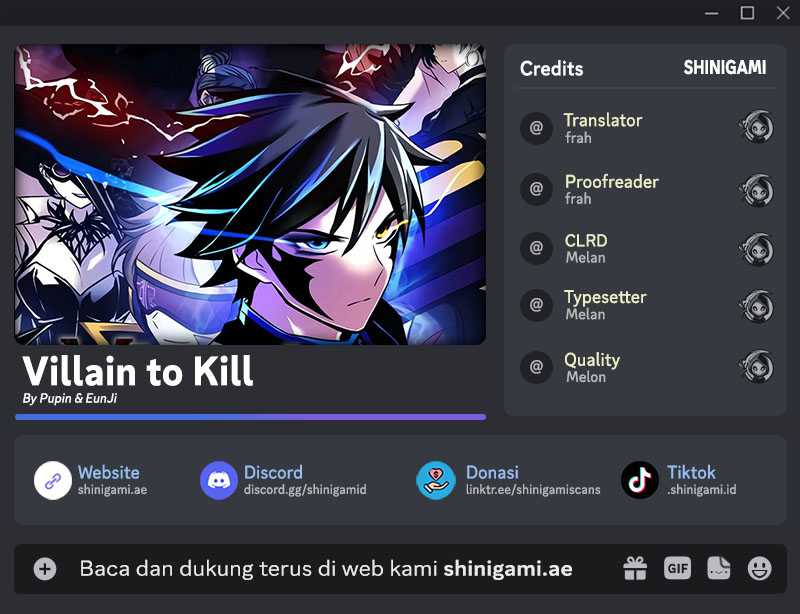 Baca Komik Villain To Kill Chapter 138 Gambar 1