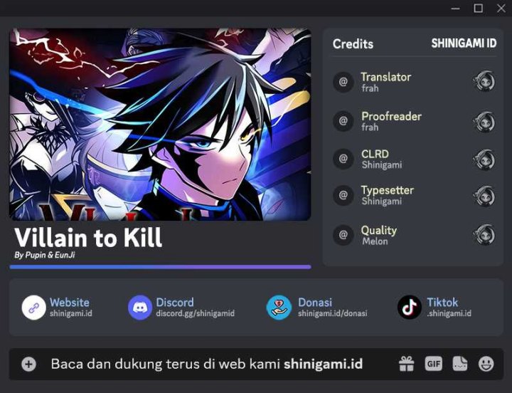 Baca Komik Villain To Kill Chapter 125 Gambar 1