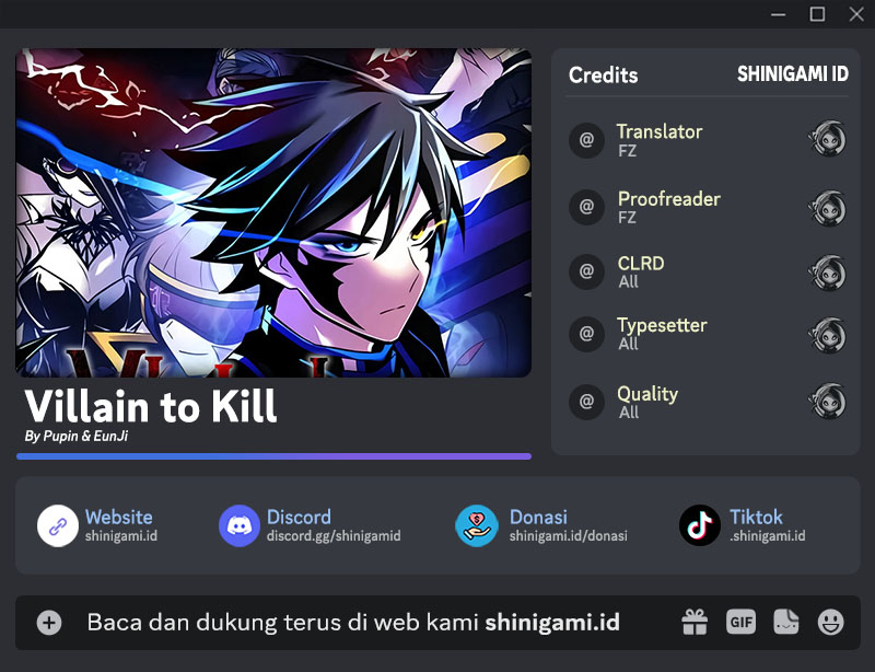 Baca Komik Villain To Kill Chapter 102 Gambar 1