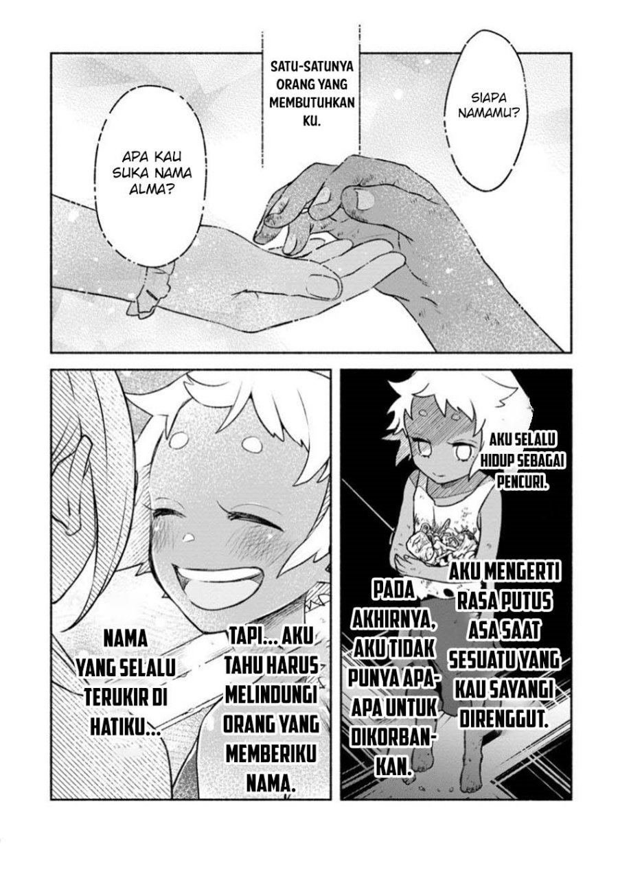 Baca Manga Sono Monban, Saikyou Nitsuki: Tsuihou Sareta Bougyo Ryoku 9999 no Senshi, Outo no Monban Toshite Musou Suru Chapter 34.3 Gambar 2