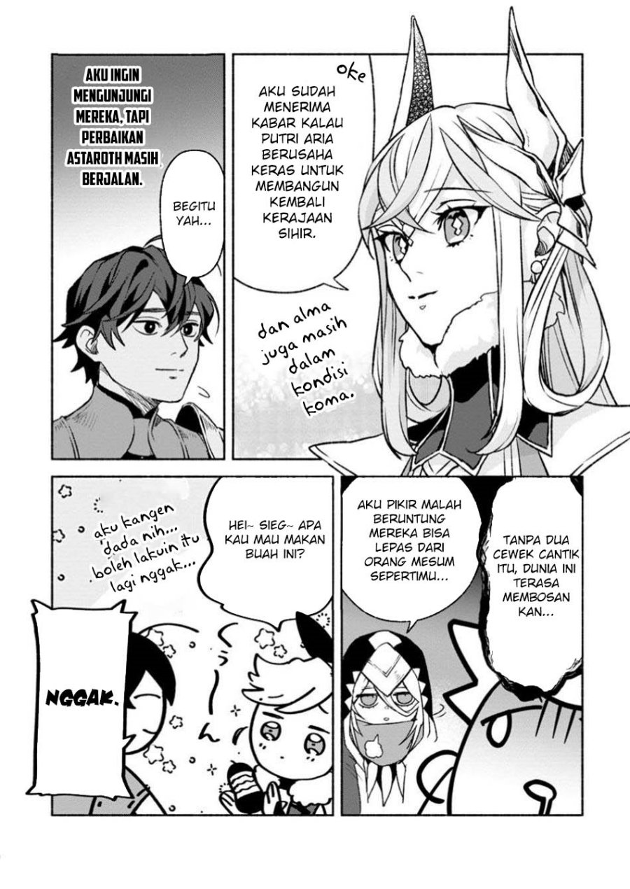 Baca Manga Sono Monban, Saikyou Nitsuki: Tsuihou Sareta Bougyo Ryoku 9999 no Senshi, Outo no Monban Toshite Musou Suru Chapter 34.2 Gambar 2