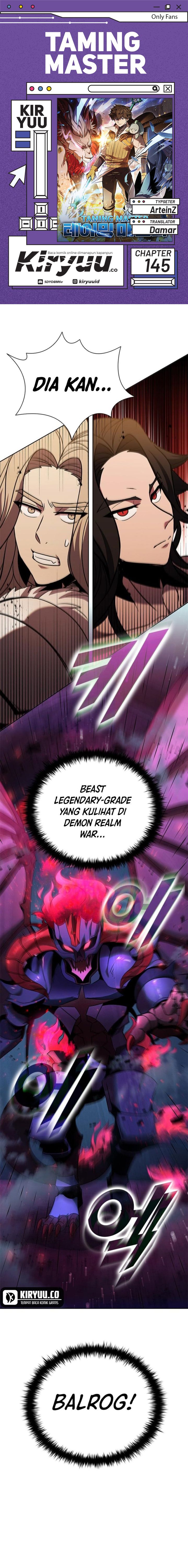 Baca Komik Taming Master Chapter 145 Gambar 1