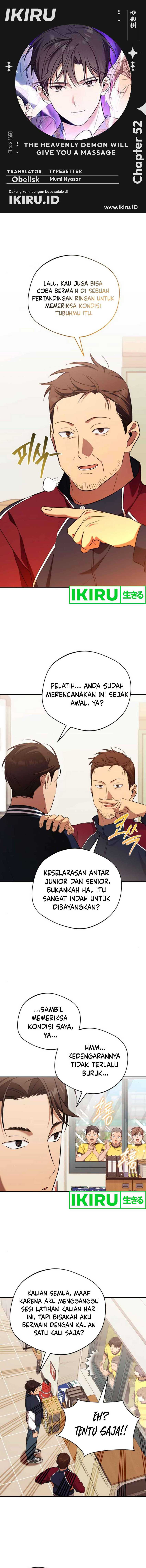 Baca Komik The Heavenly Demon Will Give You a Massage Chapter 52 Gambar 1