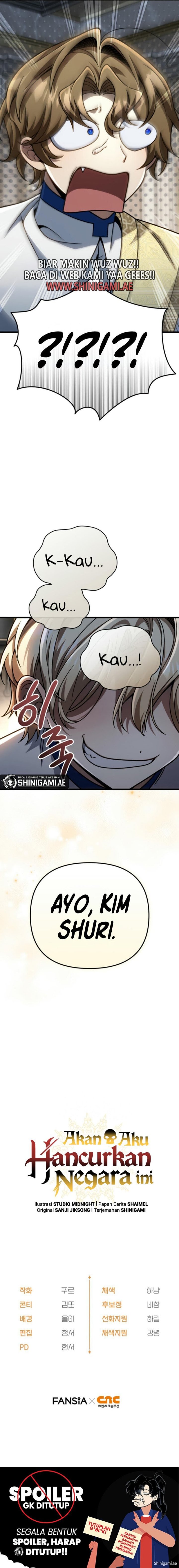 I’m Going To Destroy This Country Chapter 27 Gambar 19