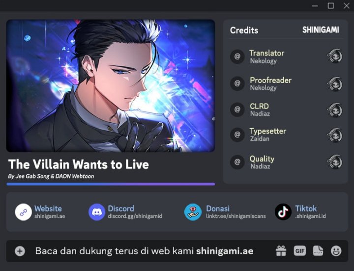 Baca Komik The Villain Wants To Live Chapter 28 Gambar 1