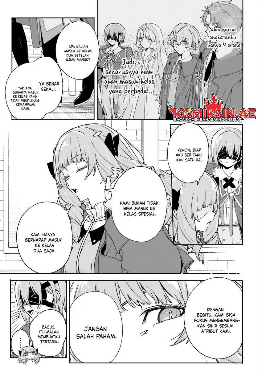 Majutsushi Kunon wa Miete Iru Chapter 35.1 Gambar 14
