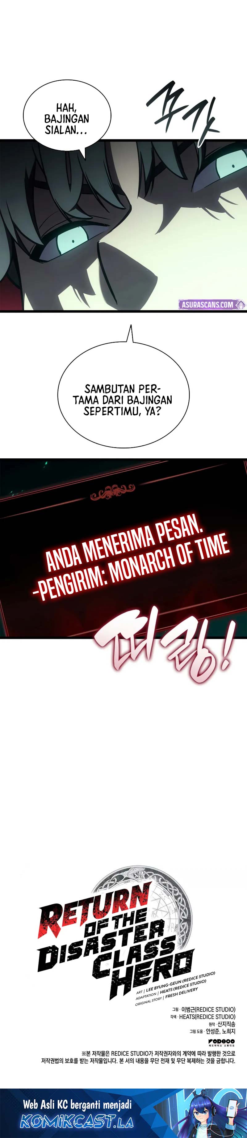 A Disaster-Class Hero Has Returned Chapter 110 Gambar 56