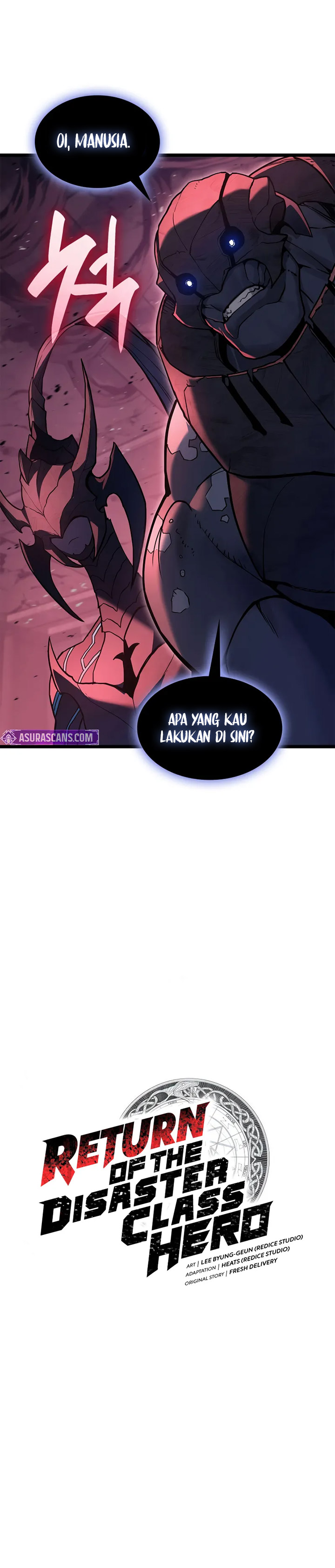 A Disaster-Class Hero Has Returned Chapter 109 Gambar 9