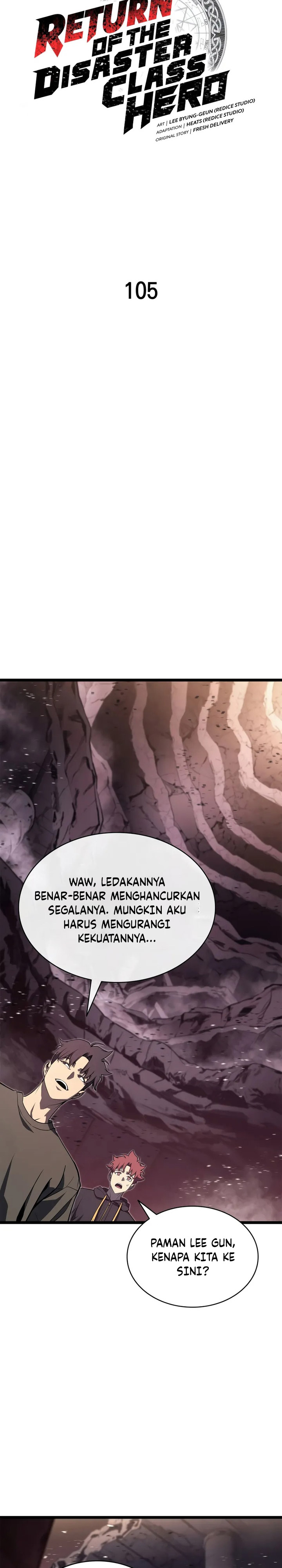 A Disaster-Class Hero Has Returned Chapter 105 Gambar 18