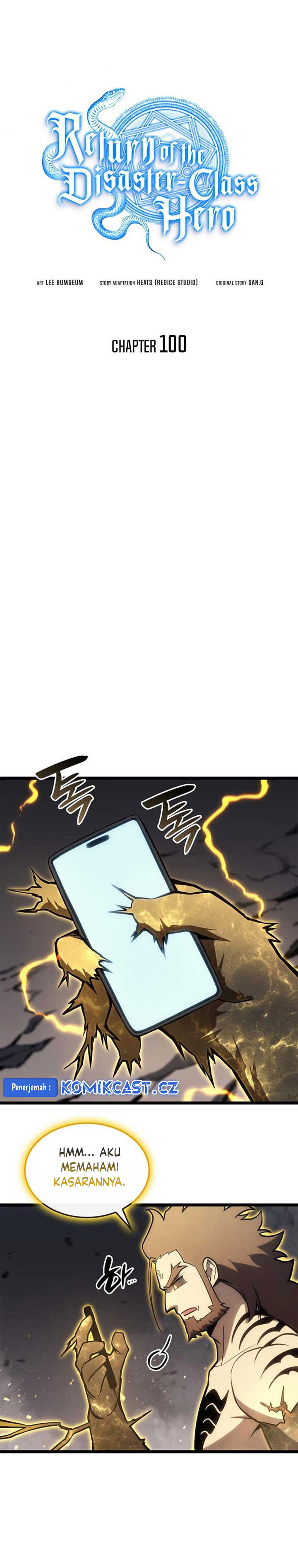 A Disaster-Class Hero Has Returned Chapter 100 Gambar 8