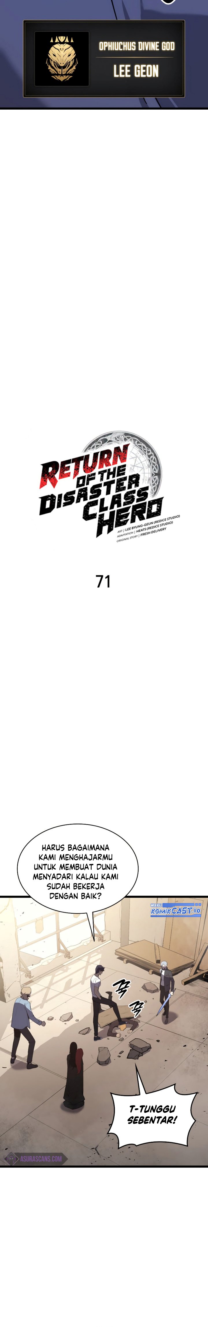 A Disaster-Class Hero Has Returned Chapter 71 Gambar 7