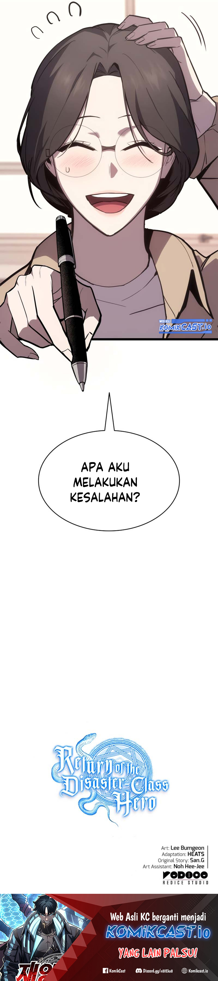 A Disaster-Class Hero Has Returned Chapter 69 Gambar 35