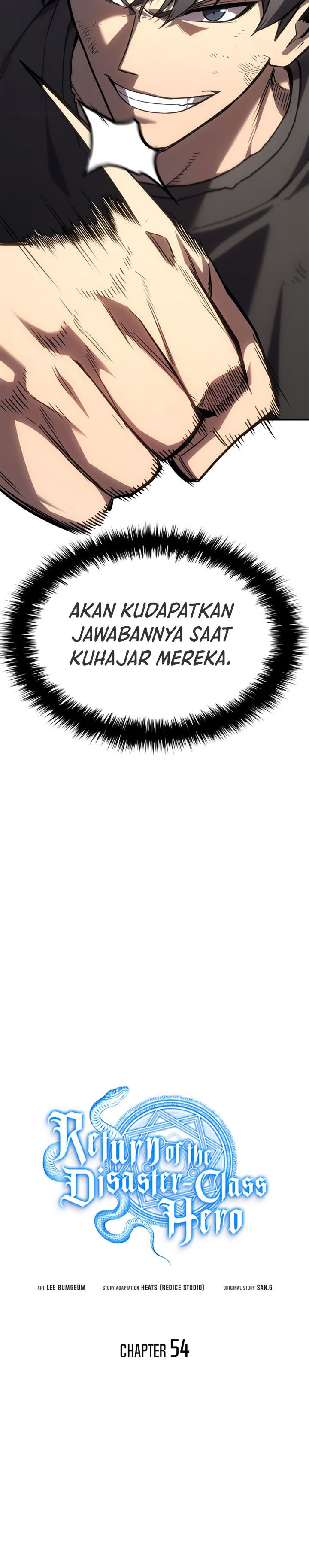 A Disaster-Class Hero Has Returned Chapter 54 Gambar 9