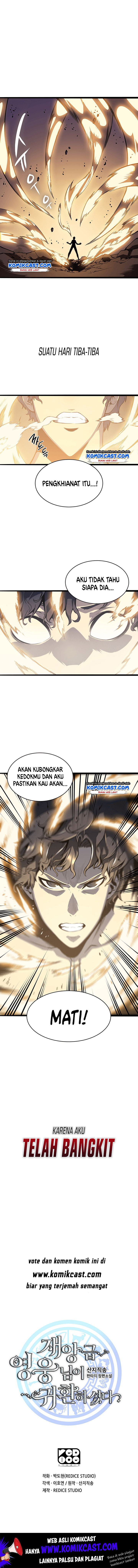 A Disaster-Class Hero Has Returned Chapter .1 Prolog Gambar 10