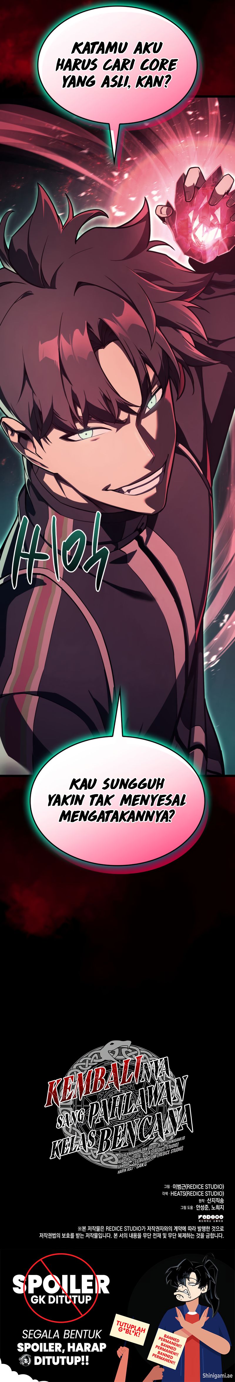 A Disaster-Class Hero Has Returned Chapter 114 Gambar 23